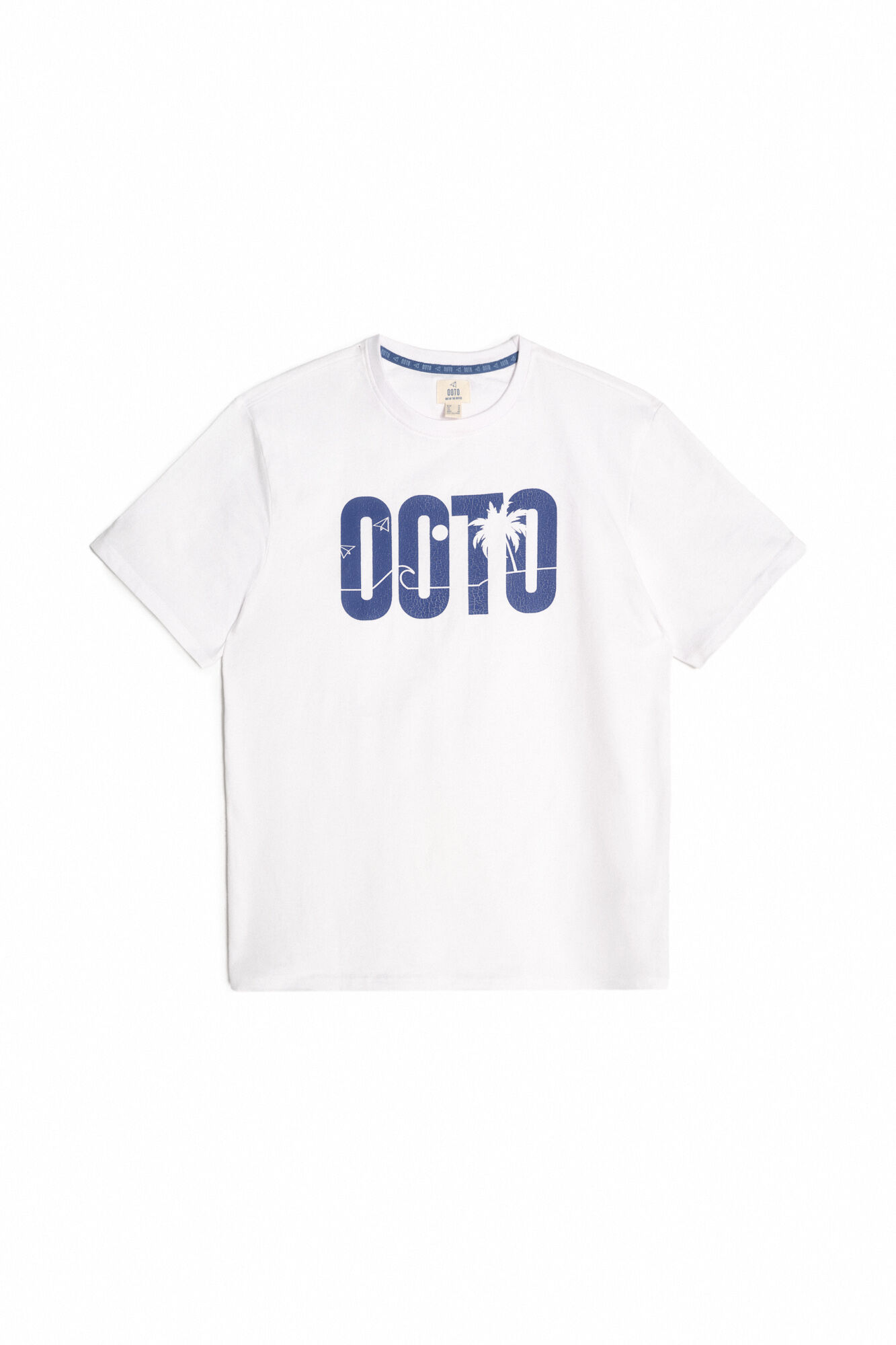 Conjunto de pijama de manga curta - Branco