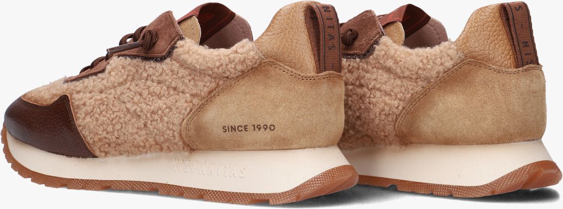 beige hispanitas lage sneakers hi254209