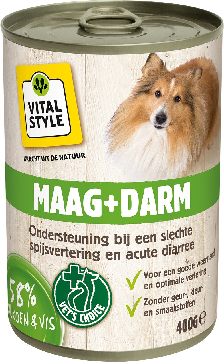 VITALstyle hondenvoer Maag en Darm adult 400 g