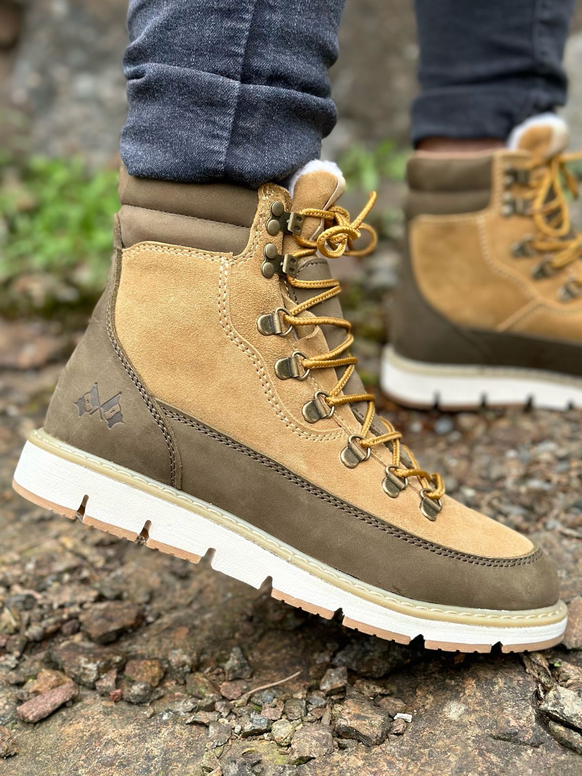 Jean Paul - Col Agnel Leather Tan - Trapes Sko