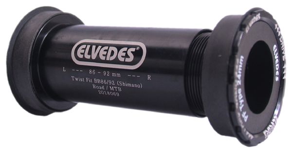 ELVEDES Boitier de pédalier BB86/92 SHIMANO