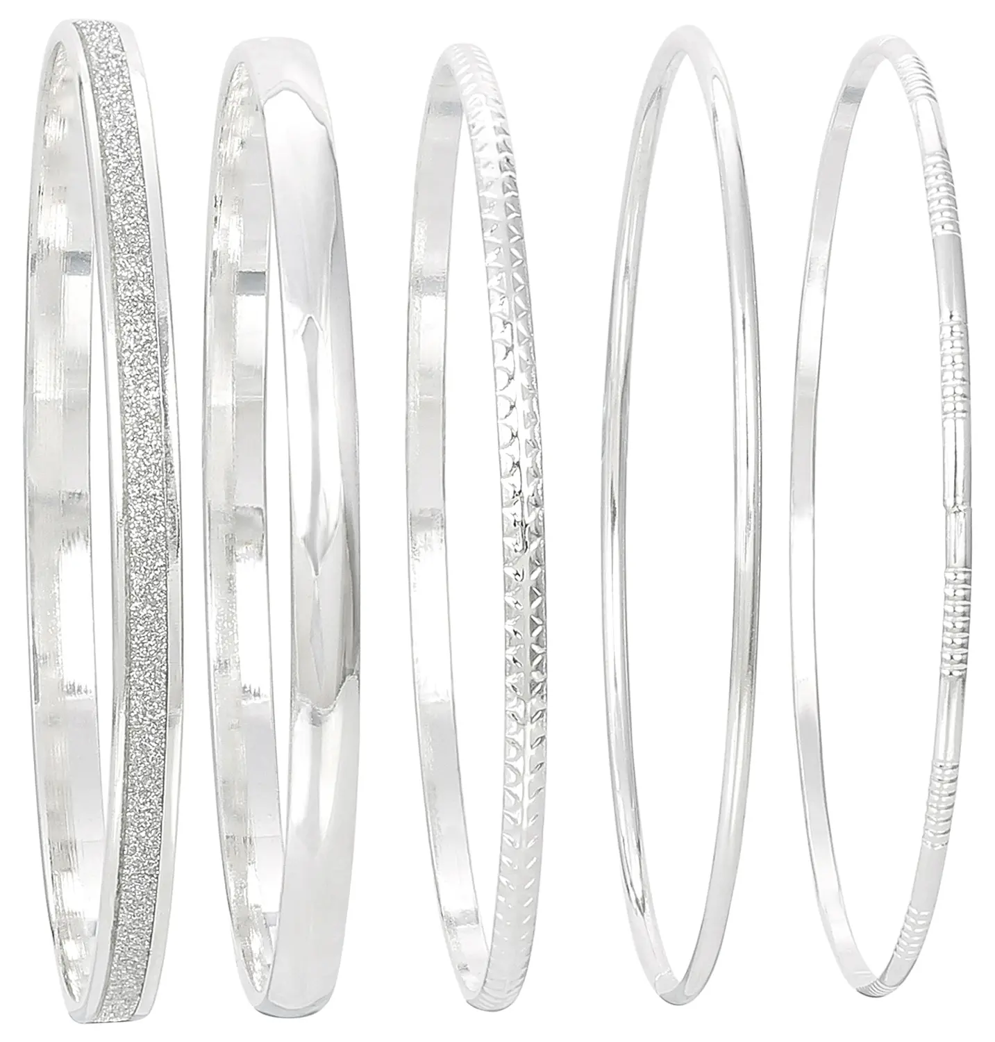 Armreif-Set - Silver Essentials