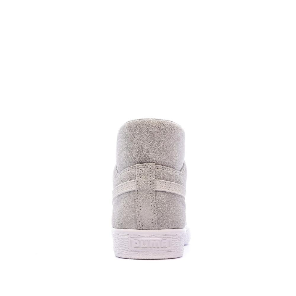 Puma Baskets Grises Mixte Puma Suede Mid XXI