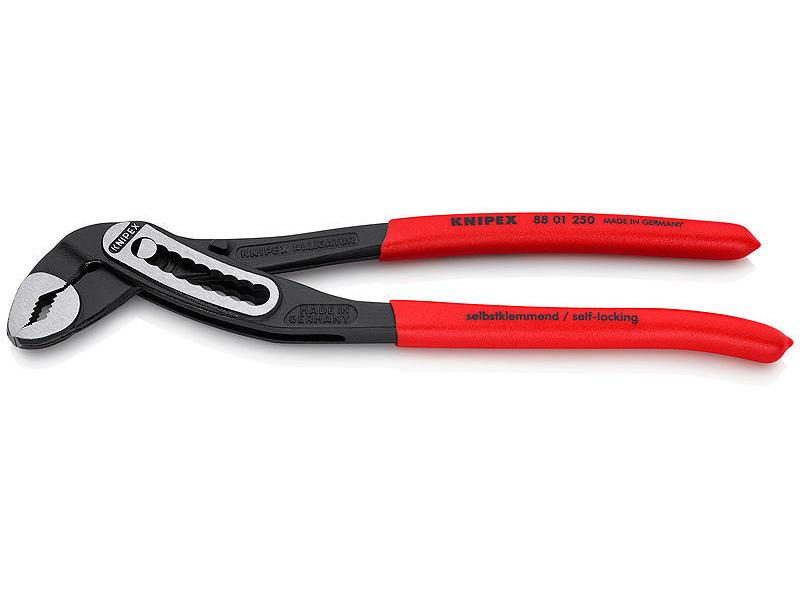 Knipex Wasserpumpenzange Alligator 250 mm Für Rohre bis 50 mm und Muttern mit bis zu 46 mm Durchmesser