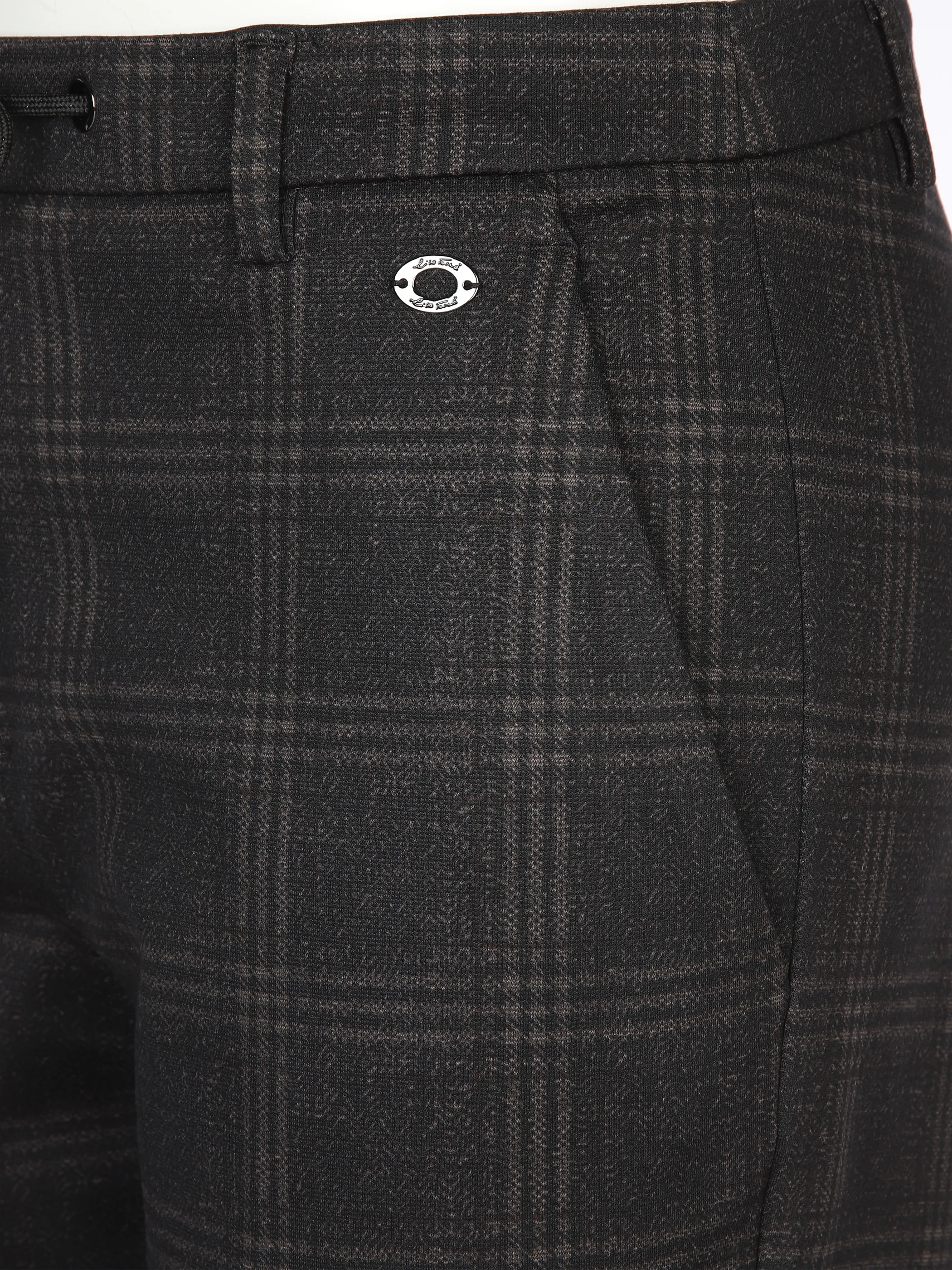 Damen Stoffhose mit Print
