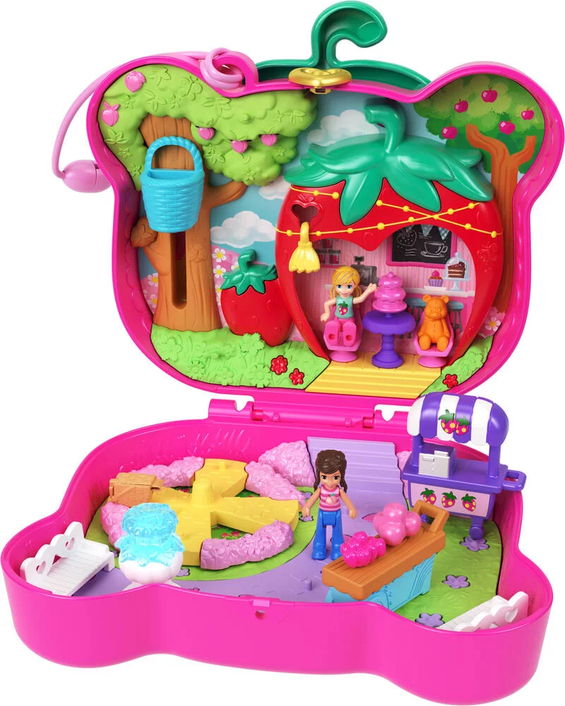 POLLY POCKET - COFFRET OURSON FRAISE