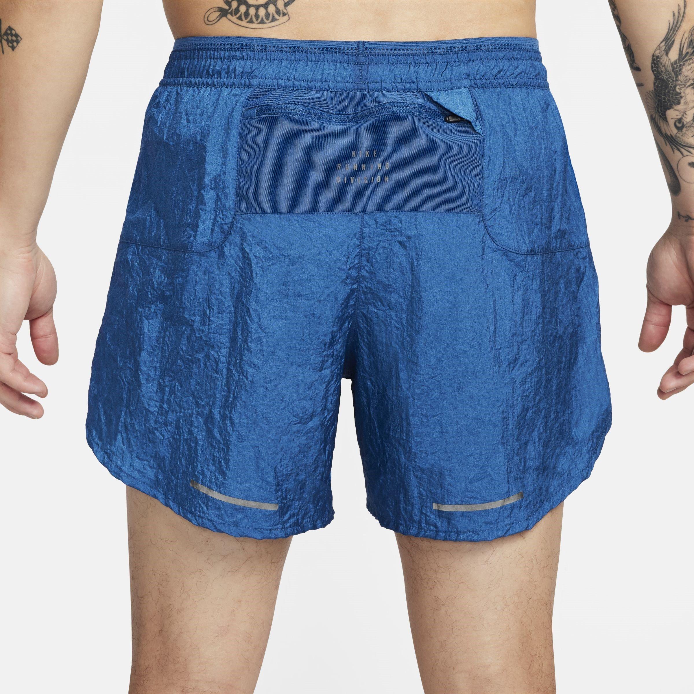 Nike Stride Running Division Mens Dri FIT 5 Brief Lined Running Shorts