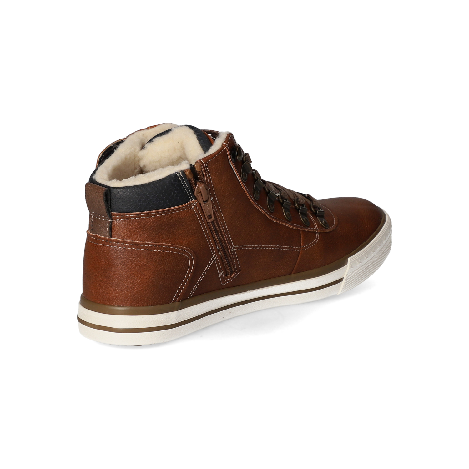 Mustang High Sneaker - cognac