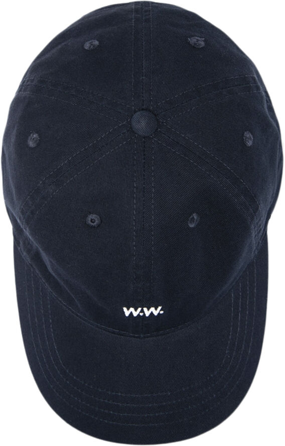 Wood Wood Low profile cap Blå