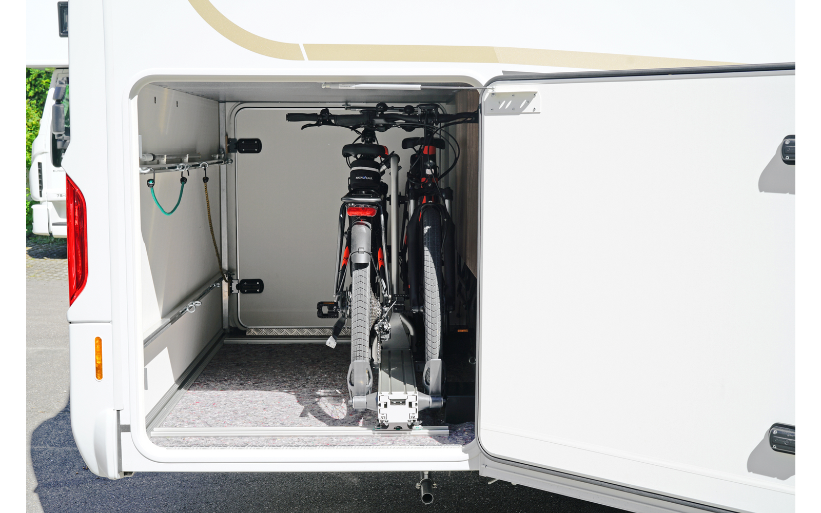Weih-tec Slide Move HG-250 Fahrradträger für Heckgarage 2 Fahrräder