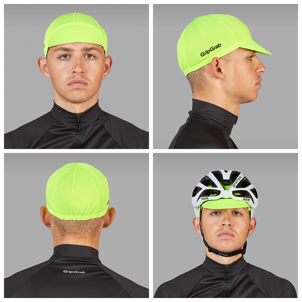 GripGrab Summer Cycling Cap Gul Hivis