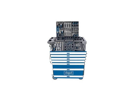 SCHEPPACH - Servante d'atelier - 7 grand tiroirs - 77,5x47x97,5cm - tw1...