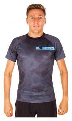 Maillot Running manches courtes Z3rod Atoll Dark Shadows Gris