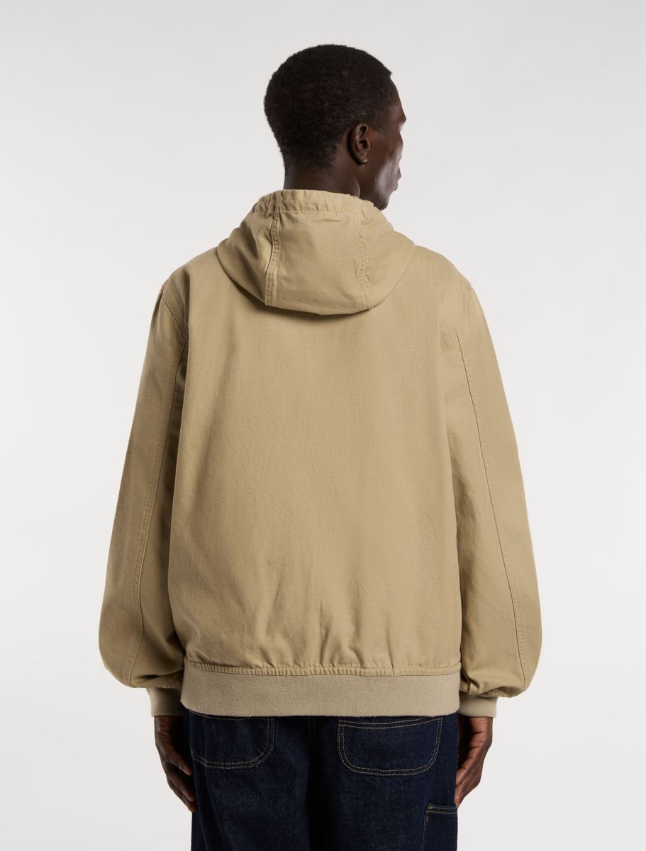 Dickies Duck Canvas Hooded Unlined Jacket Desert Sand