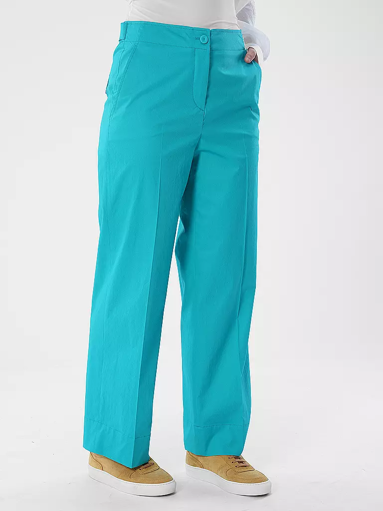RIANI Marlenehose Wide Fit blau