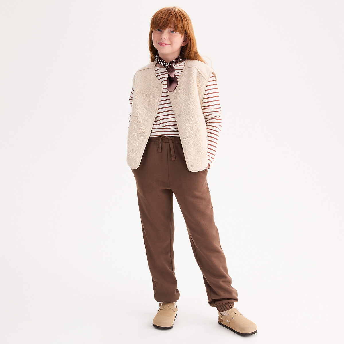 COLEÇÕES LA REDOUTE<br>Calças de moletom oversized