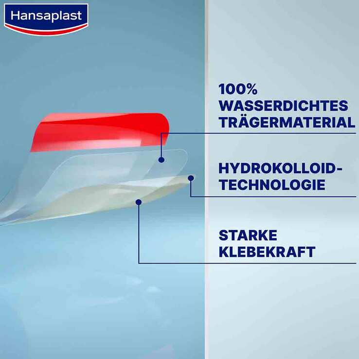 Hansaplast Zweite Haut Schutz Pflaster, 6 St