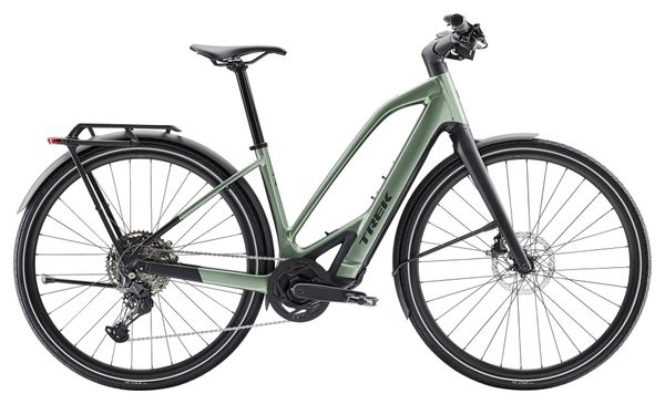 Vélo de Ville Électrique Trek FX  7 Mid-Step Shimano Cues 10V 360Wh 700mm Vert 2025
