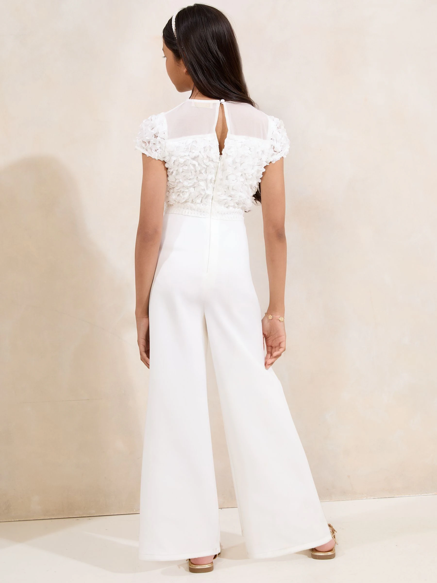 Lipsy 3D Bloemen 2-in-1 Gelegenheidsjumpsuit (5-16jr)