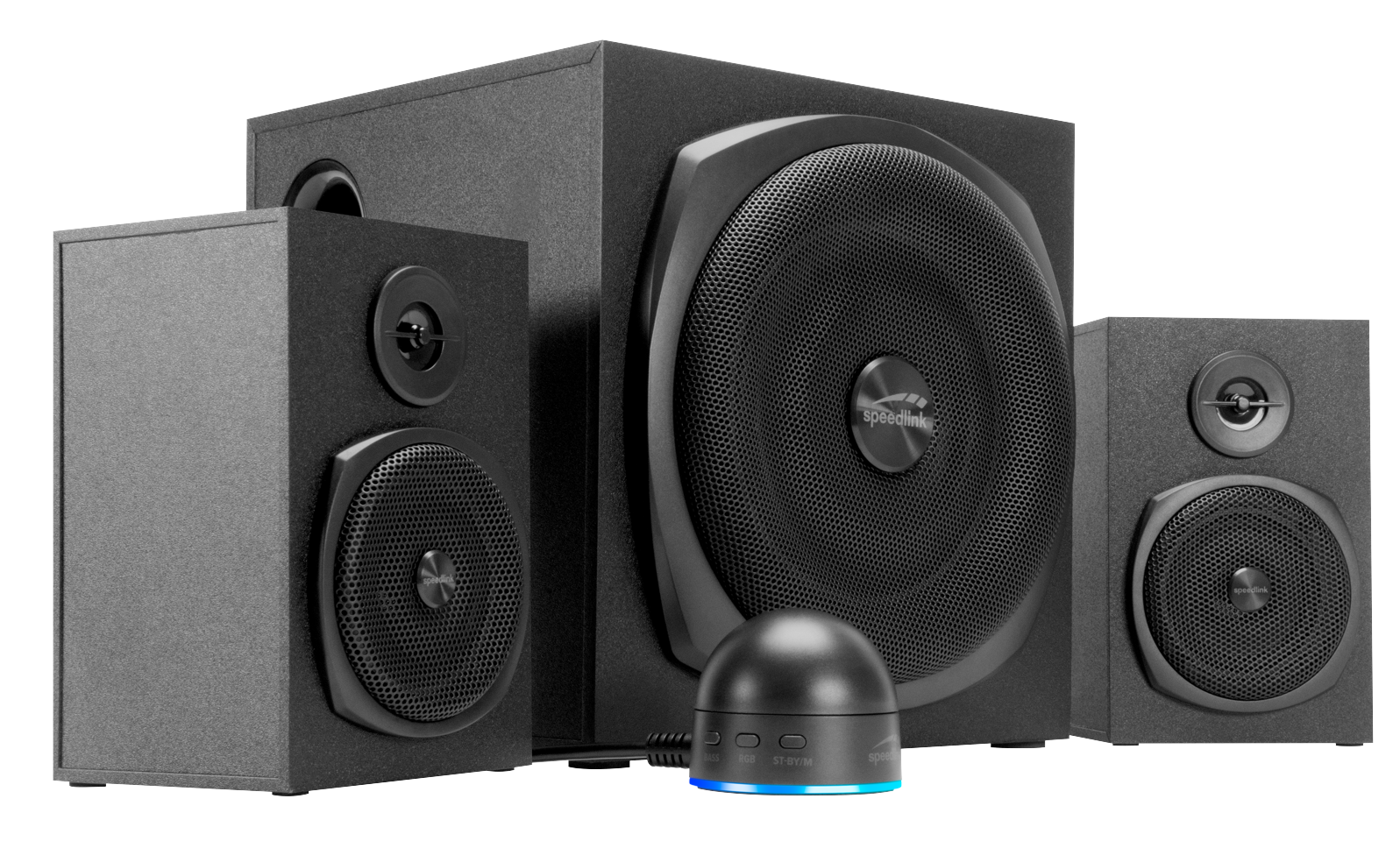 Speedlink - GRAVITY LT 2.1 Subwoofer System, black