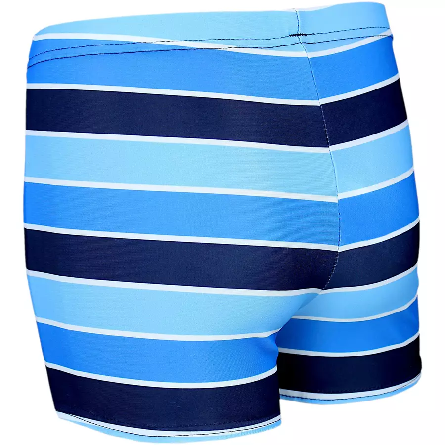 Aquarti Jungen Badehose Gestreift mit Motiven türkis