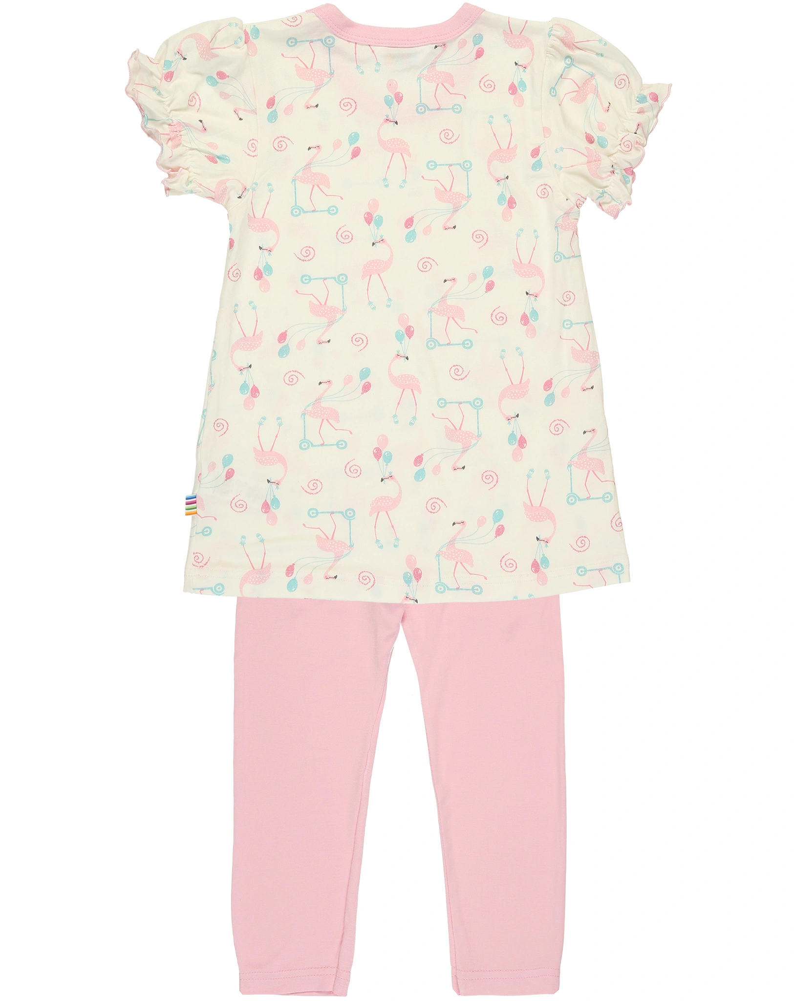 Schlafanzug kurz 4031 FLAMINGO in rose