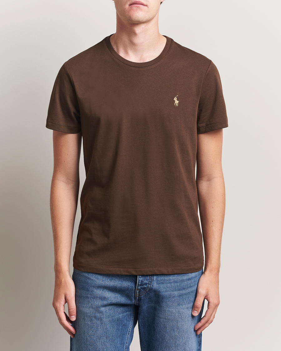 Polo Ralph Lauren Crew Neck T-Shirt Nutmeg Brown