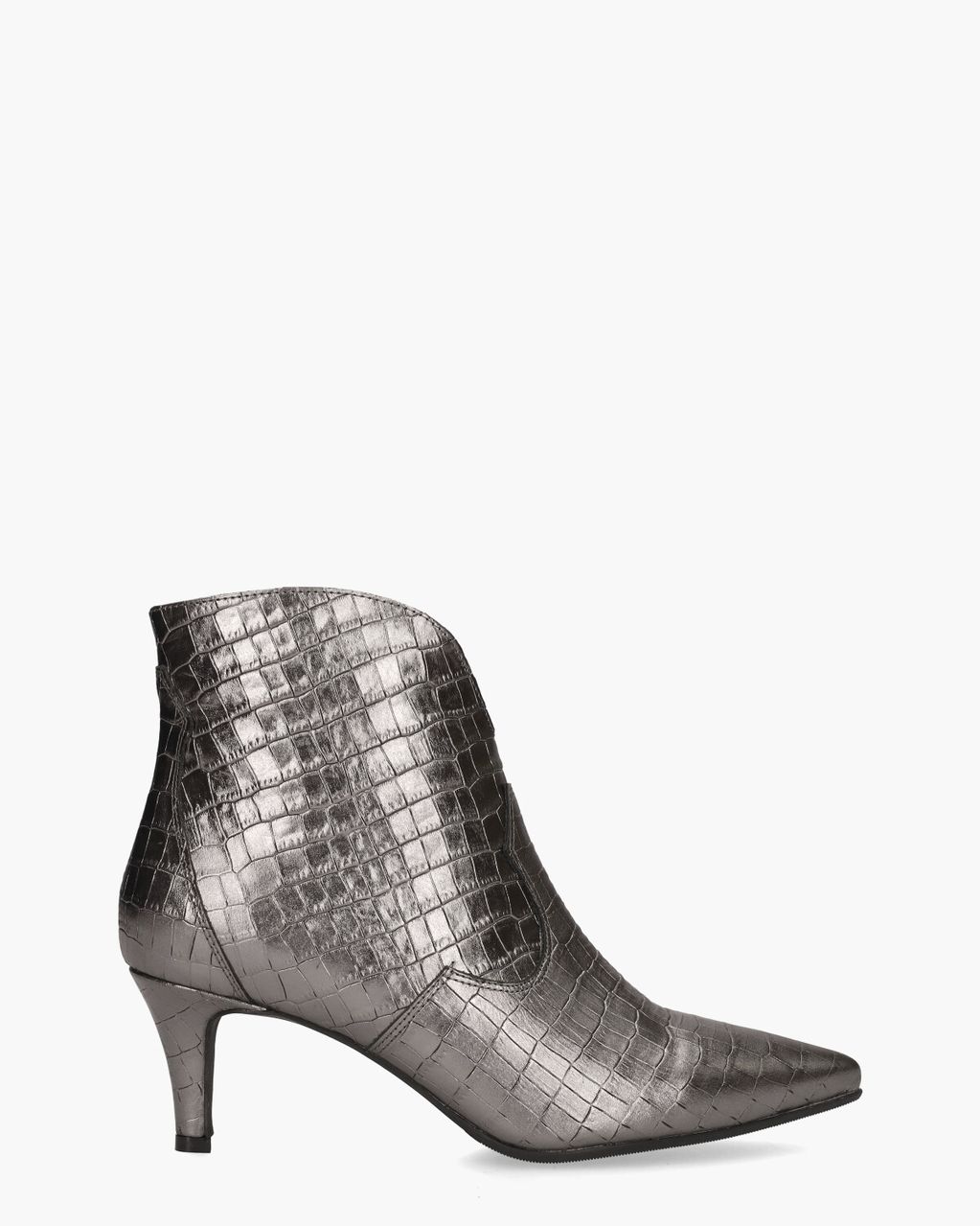 Gioia Evi-4 Zilvergrijs Dames Enkelboots
