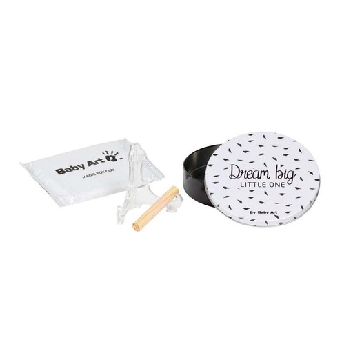 Kit empreinte Magic Box Ronde Black & White - BABY ART