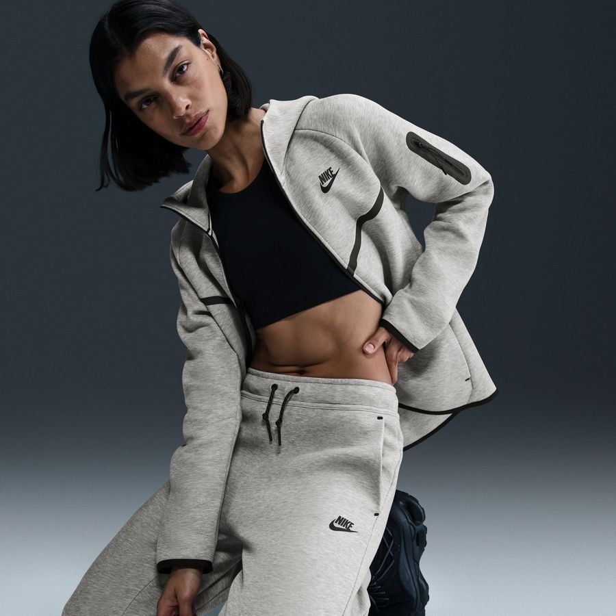 Nike Bas de Survêtement NSW Tech Fleece - Gris/Noir Femme