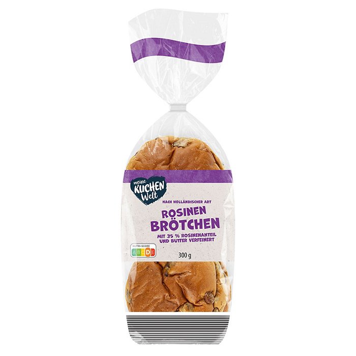 MEINE KUCHENWELT Rosinenbrötchen 300 g