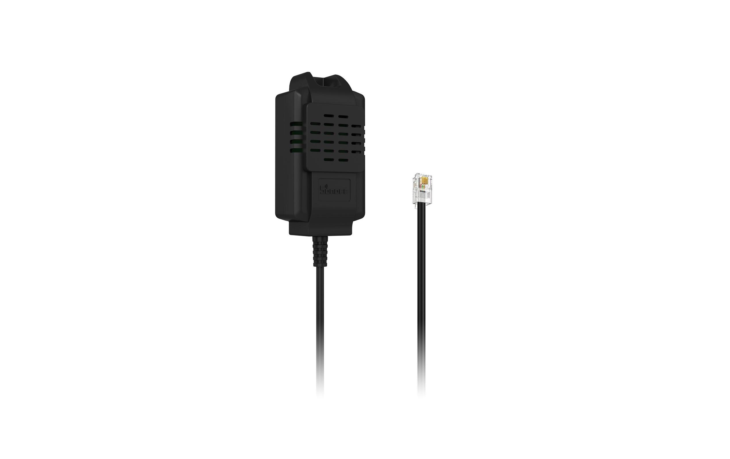 Temperatur- und Luftfeuchtigkeitssensor THS01,TH-Sensor mit 50 cm langem Kabel und RJ9 Verbindung