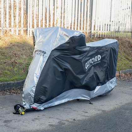 Housse moto Oxford Aquatex Taille XL Universel - Noir / Gris