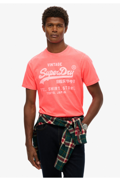 Superdry oranje heren t-shirt