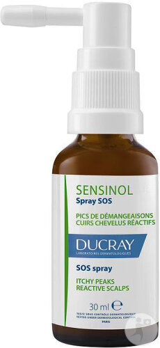 Ducray Sensinol Sos Spray Cuir Chevelu Réactif Pics De Démangeaisons 30ml