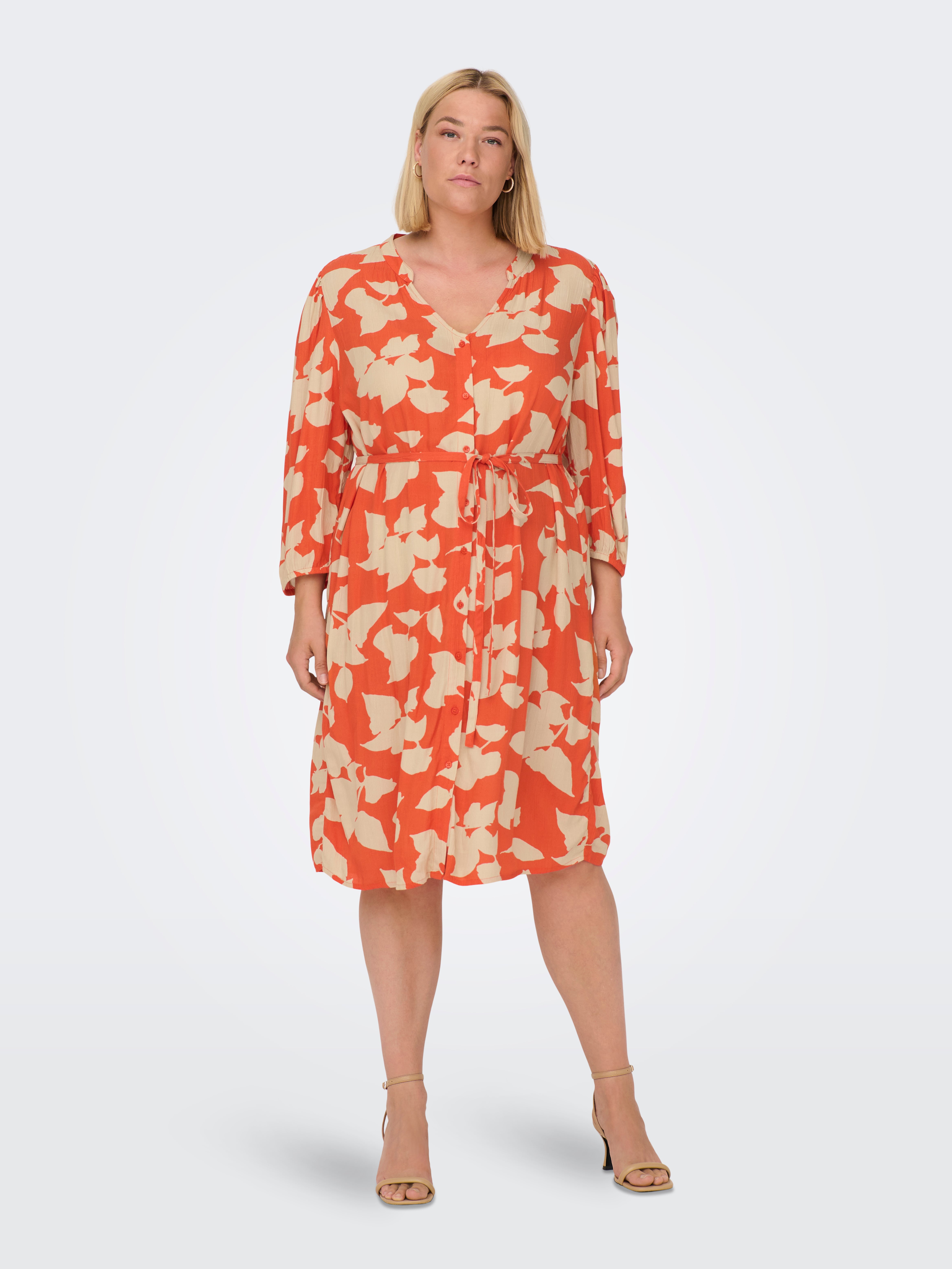 CAREMERSON Midikleid Tigerlily