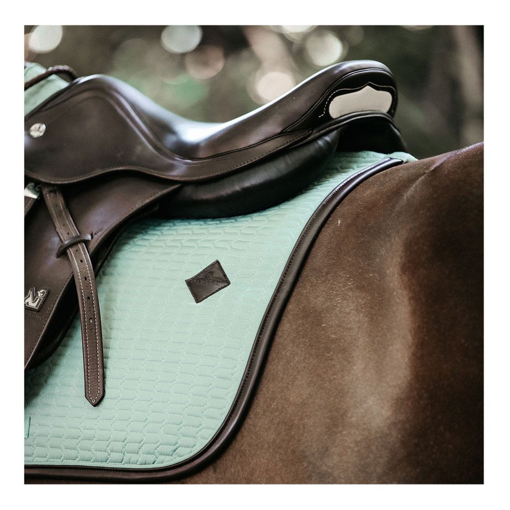 Kentucky COLOR EDITION LEATHER - Tapis de dressage menthe