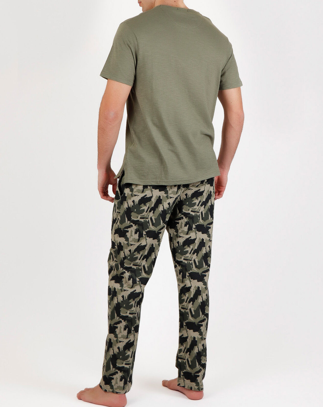 Lois Pyjama Camouflage vert kaki