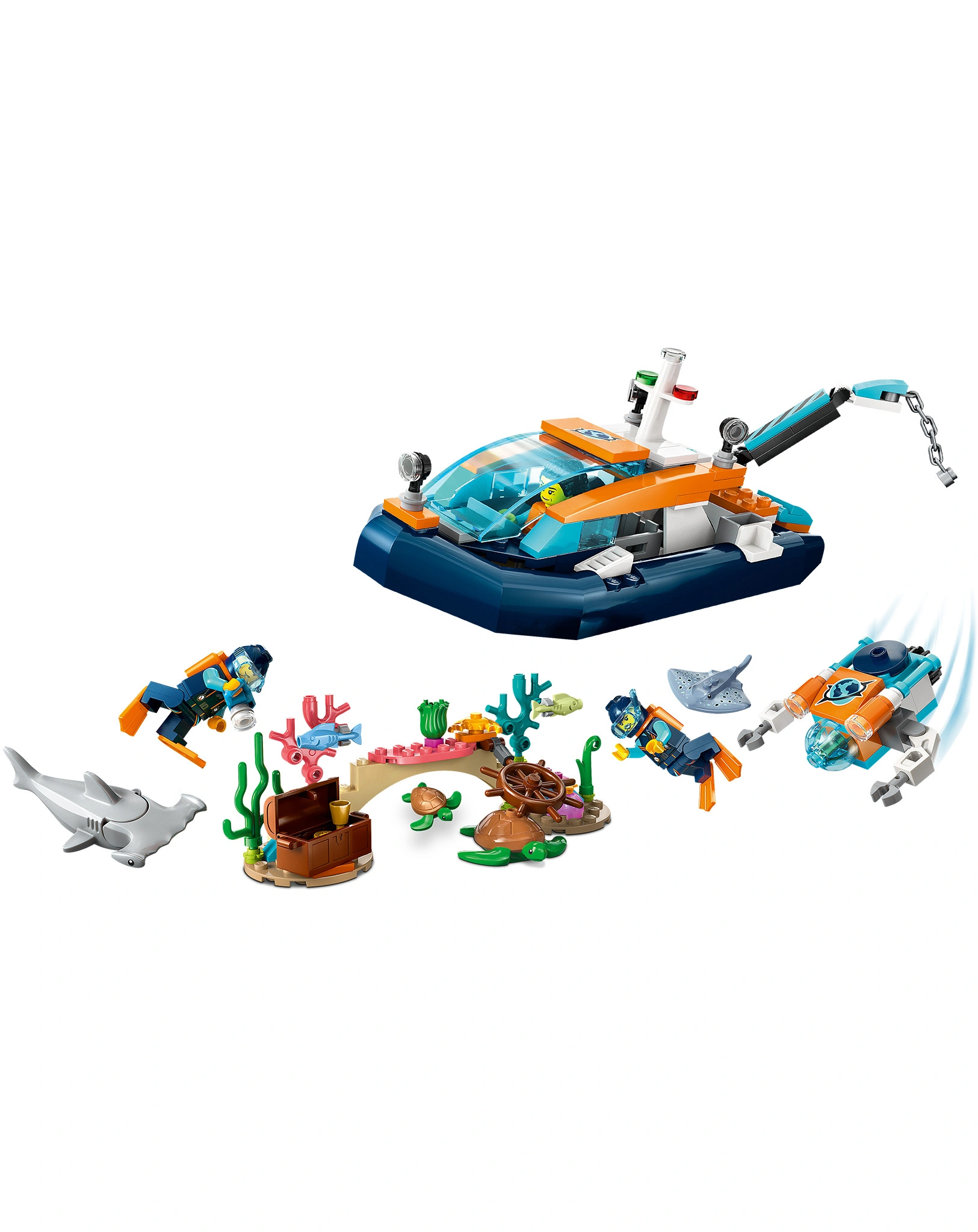 LEGO® City 60377 Meeresforscher-Boot