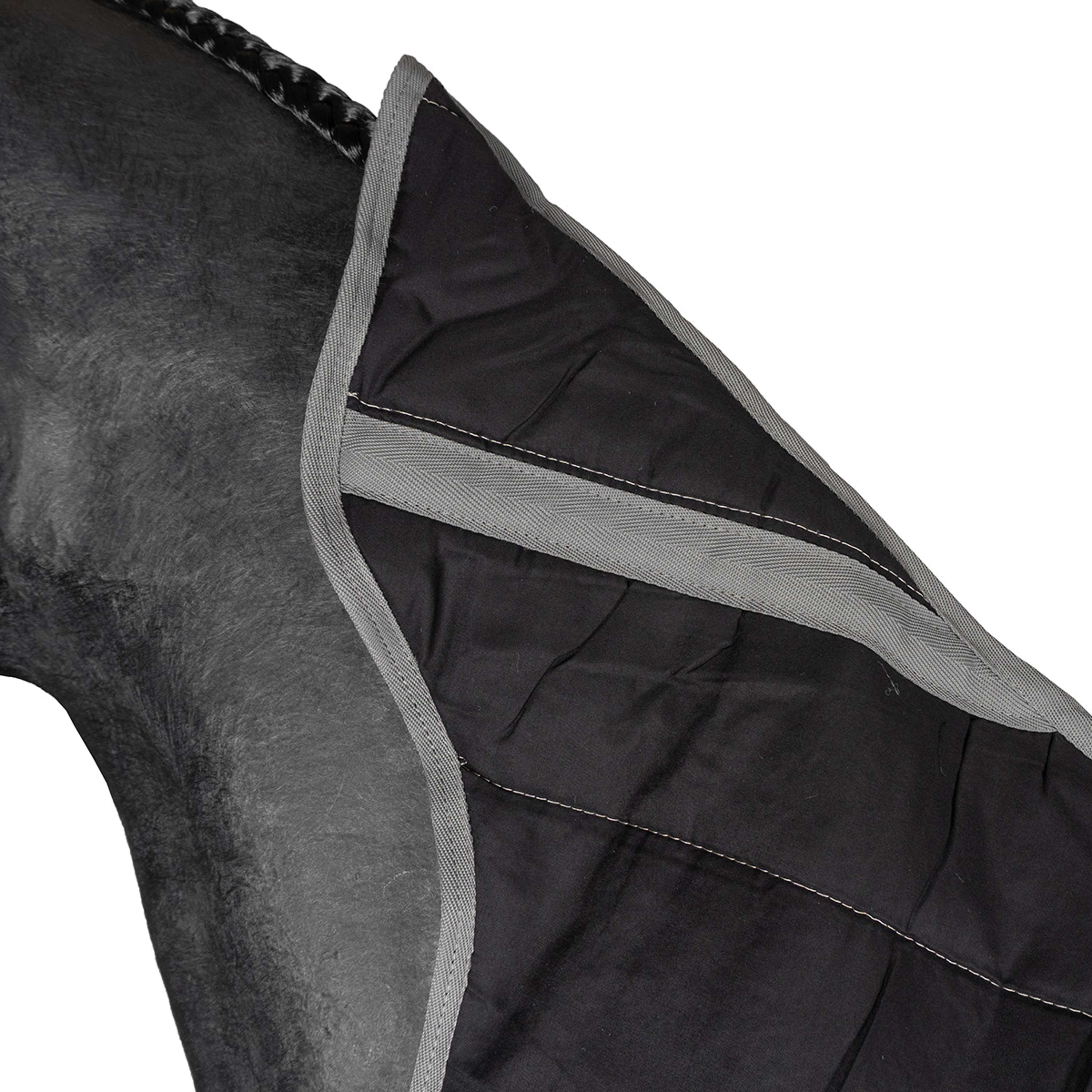 BR Onderlegdeken High Neck Classic 200g Zwart