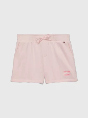Shorts de moletom com logo exclusivo adaptável