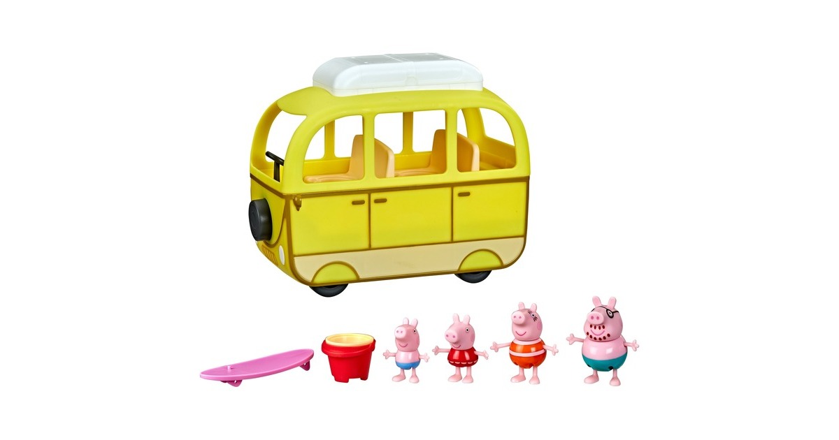 HasbroPeppa Pig Peppa's Strand Camper Speelfiguur