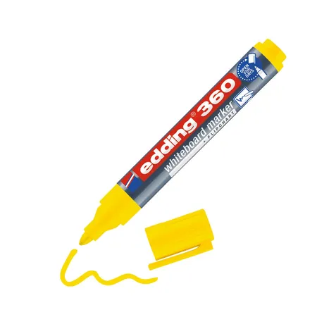 edding 360 Whiteboardmarker gelb, 1,5-3 mm
