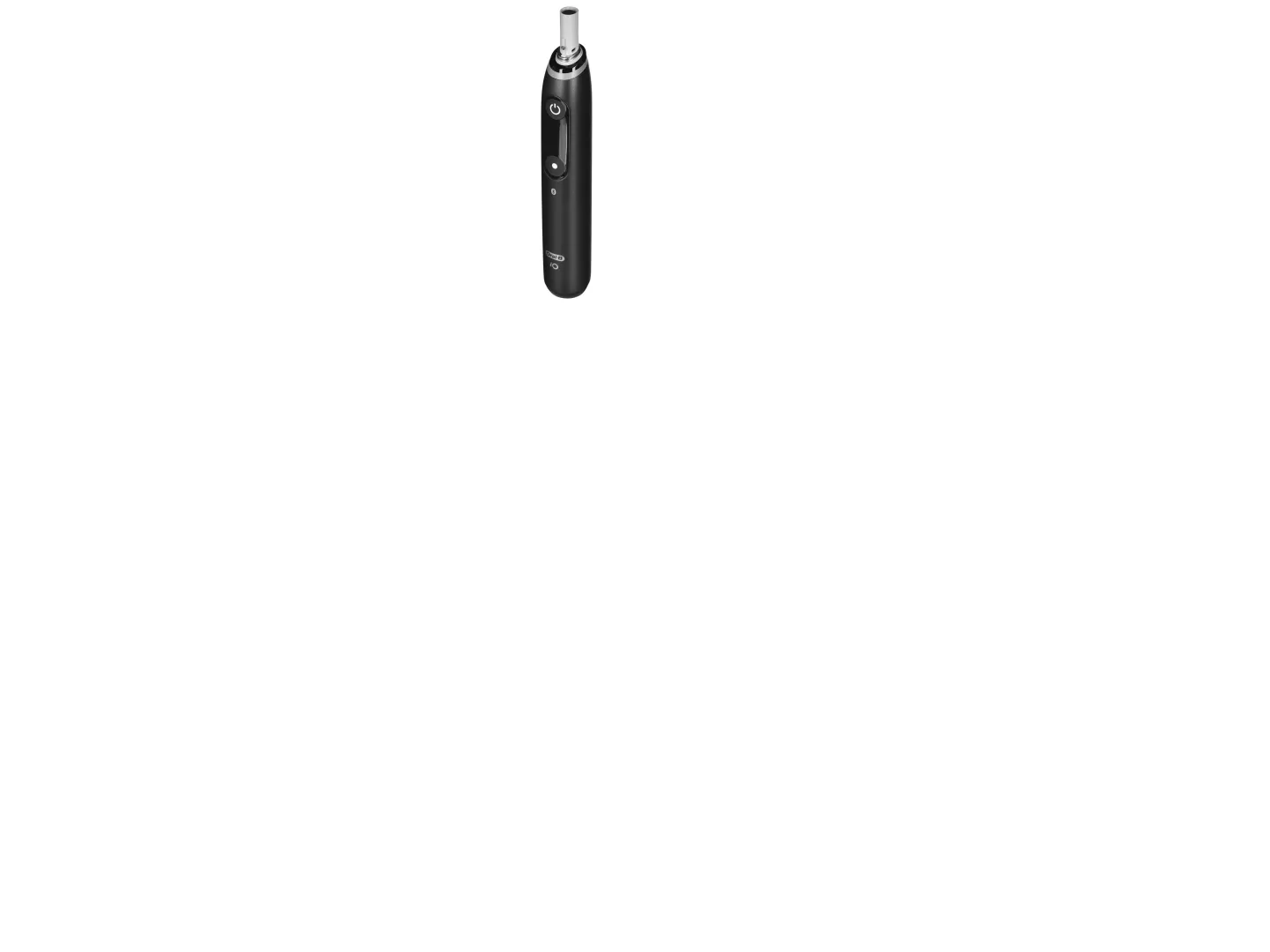 Braun 408482, Voksen, Vibrerende tandbørste, Daglig pleje, Sort, Rund, OLED