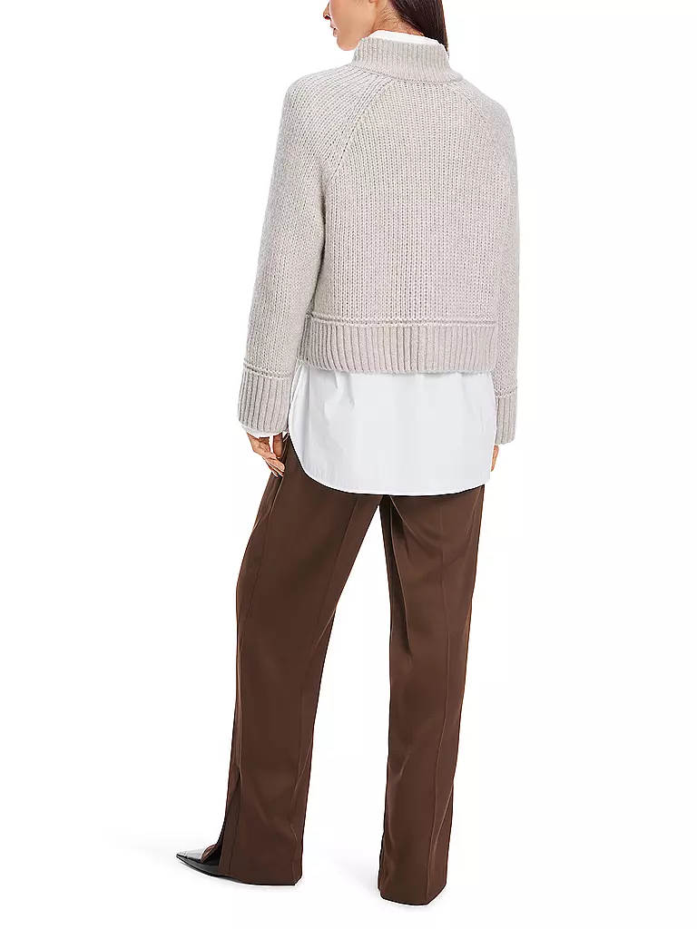 MARC CAIN Pullover grau