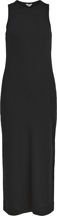 Object OBJJAMIE S/L LONG DRESS NOOS Black