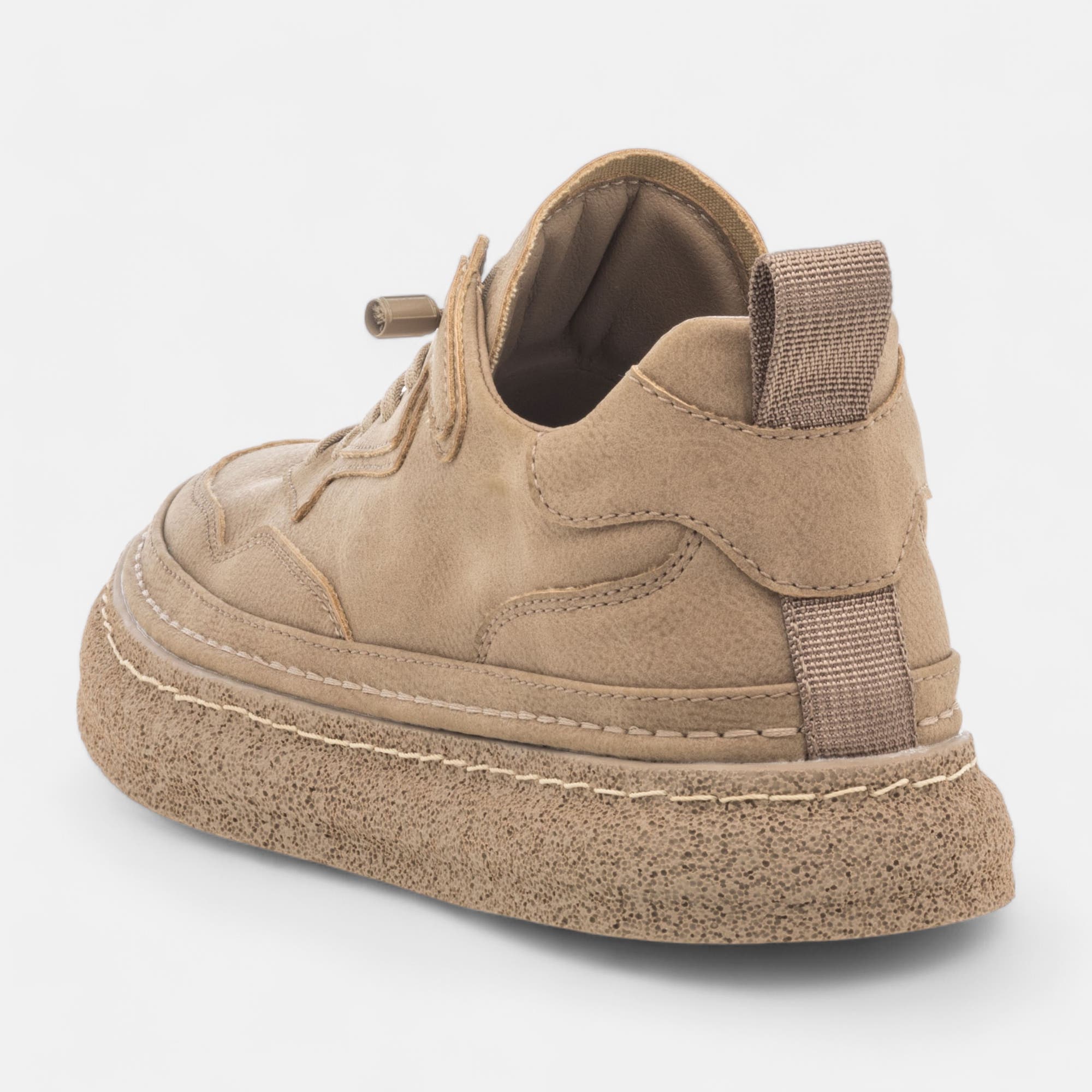Baskets basses Femme beige