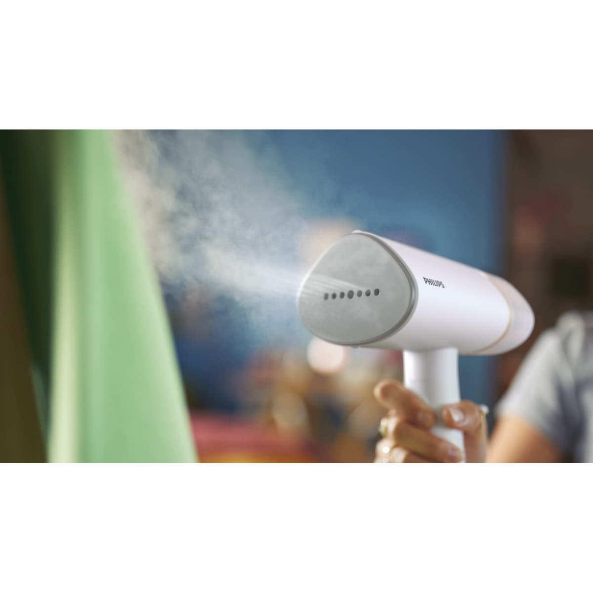 Philips 3000 Series håndholdt steamer STH3020/10 (hvit)