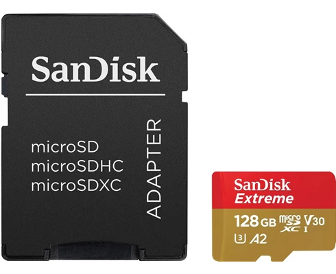 SanDisk Extreme MicroSD 128GB