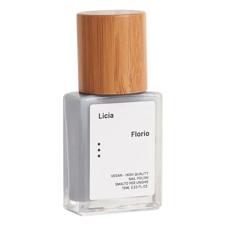 Licia Florio Vernis à ongles Sucre- 15 ml | Bleu gris